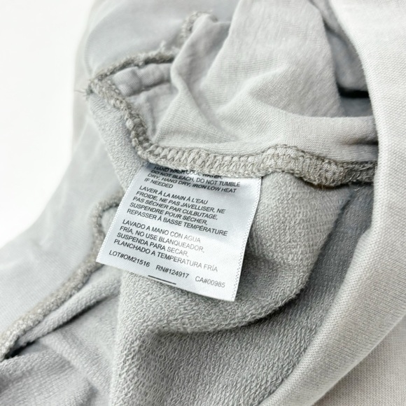 ONIA Men's Gray Jogger Sweatpants Lightweight French Terry Cotton Pants Size M - Picture 6 of 9